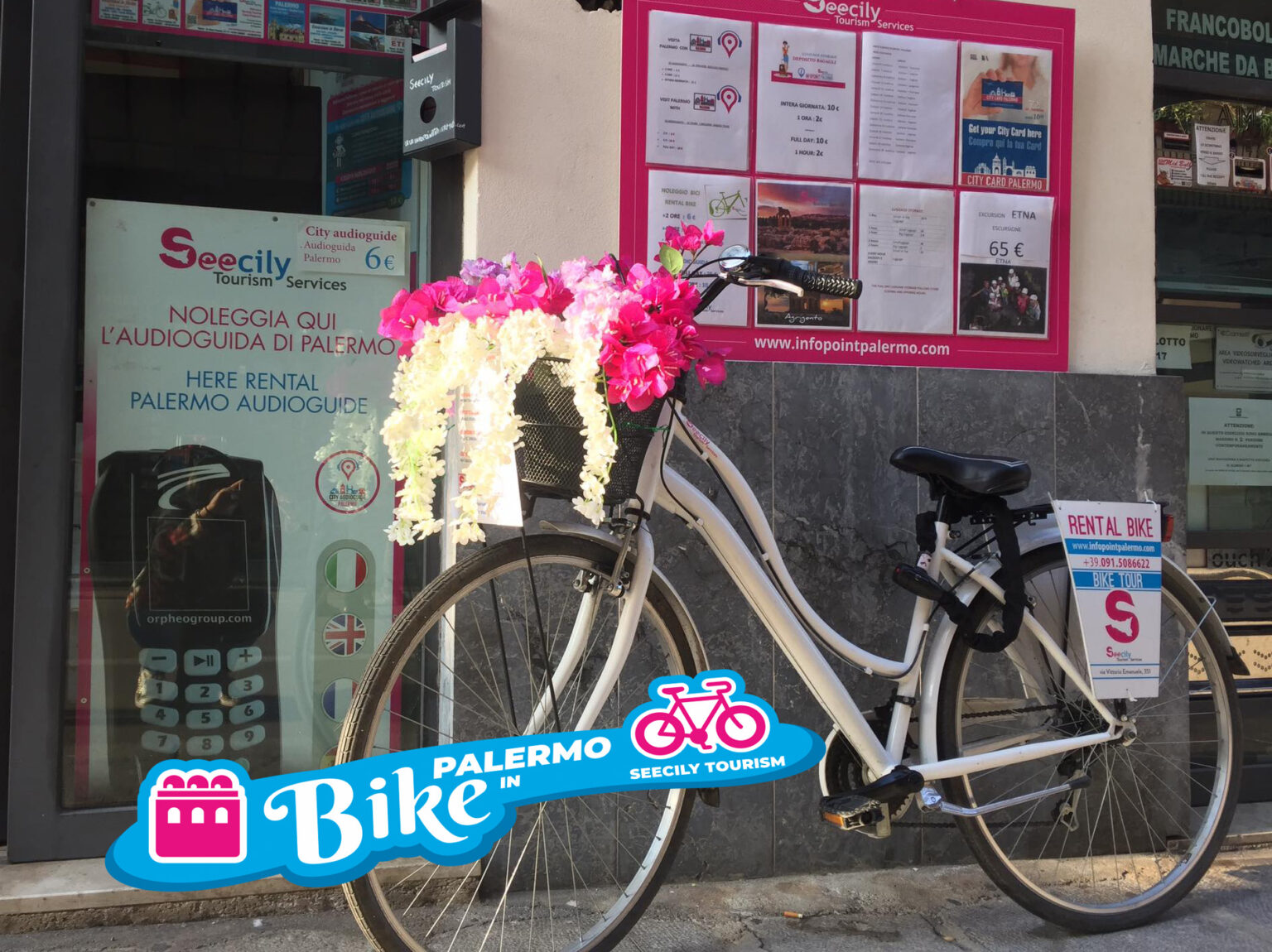 bicicletta centro storico prestare palermo